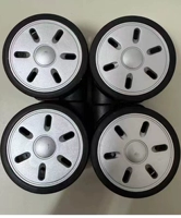 Серебряный, 64mm, 4 шт