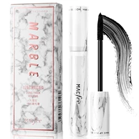 Lắc với mascara bằng đá cẩm thạch dài Mald 4d uốn cong không thấm nước và thấm mồ hôi không trang điểm nở rộ - Kem Mascara / Revitalash chuốt dài mi