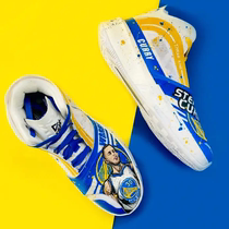 PEAK Pickle sneakers customized Golden State Warriors Curry graffiti support exclusive customization please contact customer service before taking photos