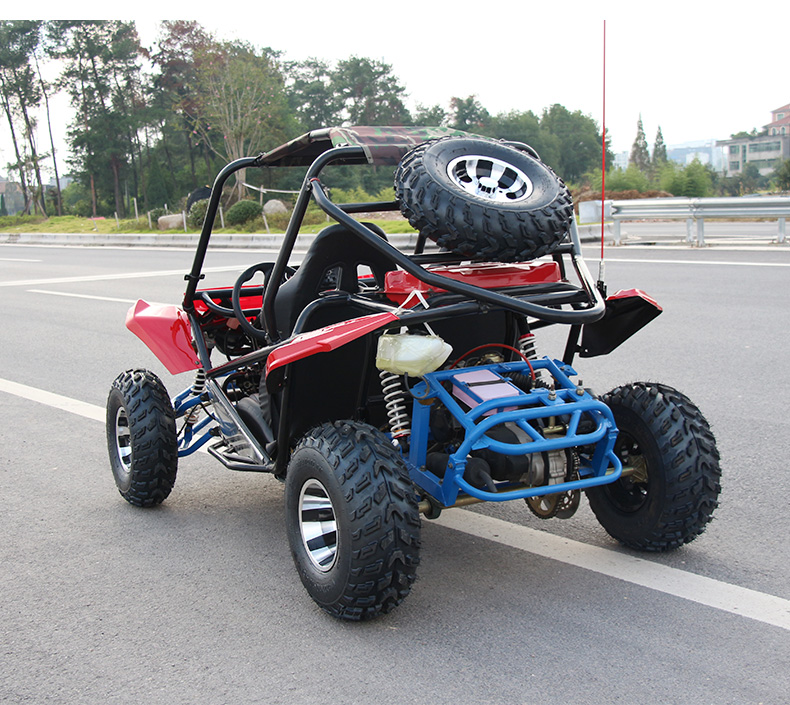 Xe mô tô phân khối lớn 200cc bốn bánh off-road xăng dành cho người lớn hai chỗ ngồi xe máy bằng thép địa hình UTV - Xe đạp quad xe điện vespa cho bé