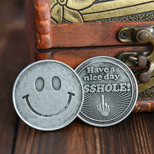 Ретро монеты, металлический креативный гаджет, европейский стиль, золото и серебро, подарок на день рождения