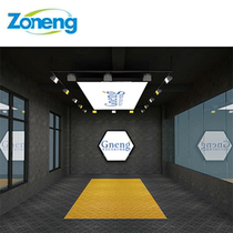 High-energy car wash special lights Car beauty shop LED ceiling lights film workshop dust-free workshop car wash station lights