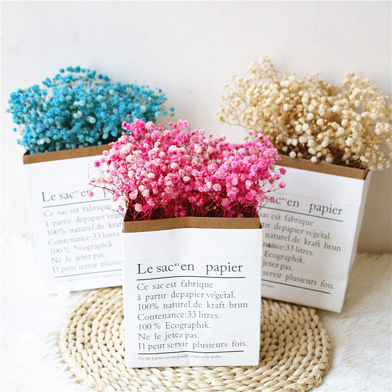 Full Star Dry Flower Flowers Bouquet Garnish With Flowers Bouquet Living-room Decoration Home Office Pendulum Pieces Small And New Nordic Small Dry Flowers