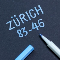 Металлический, синий