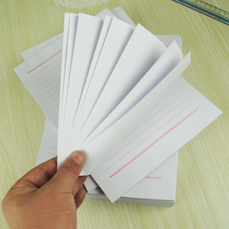 [USD 13.06] Office Student Letter Letter Paper Horizontal Line Letter ...