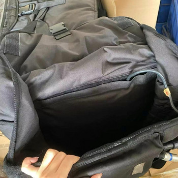Outdoor large bag without data cable multi-pocket design for convenient storage