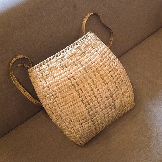 Rattan bag Dulong rattan satchel