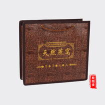 Natural birds nest handbag gift bag high - end birds nest bag birds nest bag leather bag