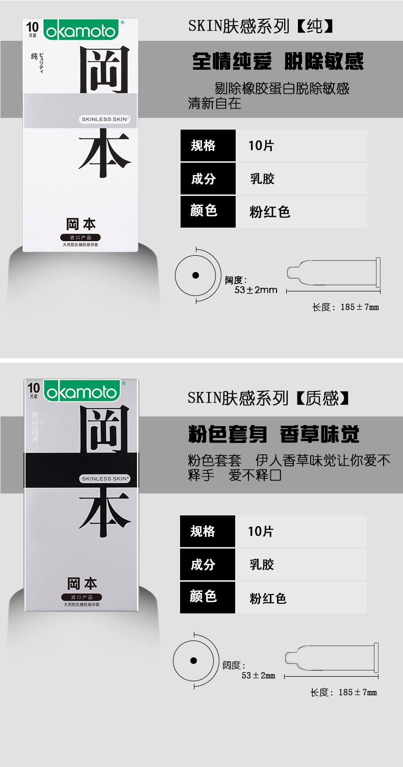 日本进口 冈本 超薄003安全套 40片 图4
