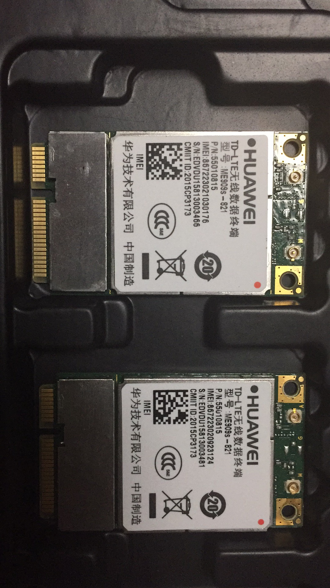 9 8 New Huawei ME909S-821 Mini PCIe 4G Full Netcom module supports analog voice serial port