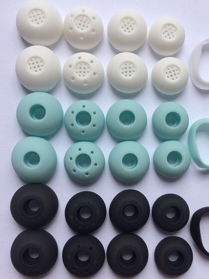 오리지널 화웨이 명예 AM-H1C 청소년 에디션 FlyPods1 헤드폰 실리콘 슬리브 이어 버드 프리 버드에 적합합니다.