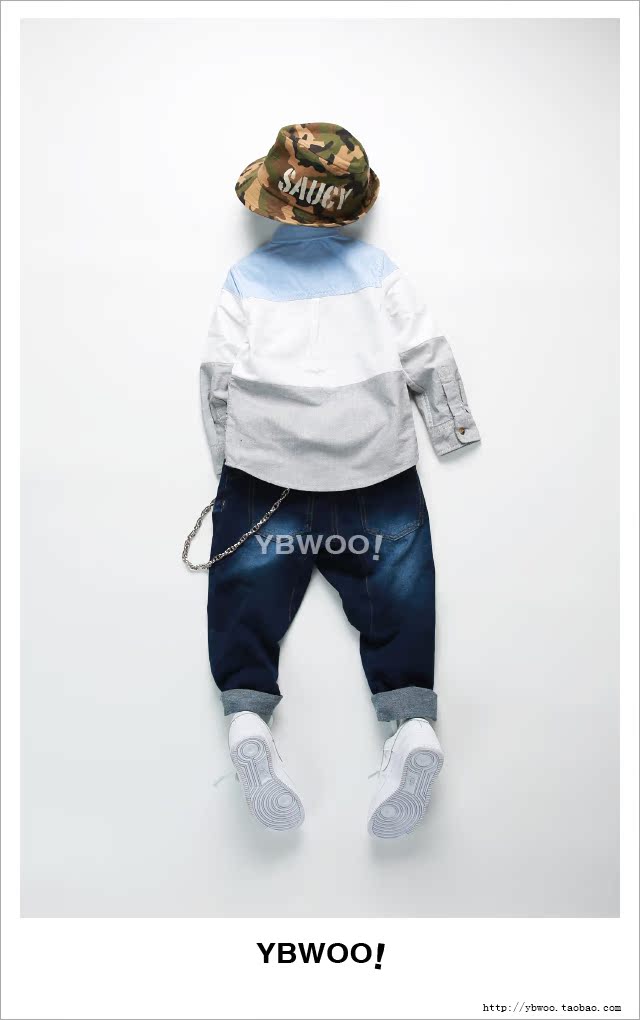 Chemise garcon YBWOO à manche longue - Ref 2075281 Image 17