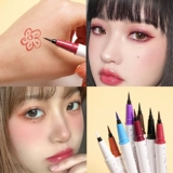 Карандаш для глаз, белый окрашенный лайнер для макияжа глаз, водонепроницаемая база под макияж, не растекается