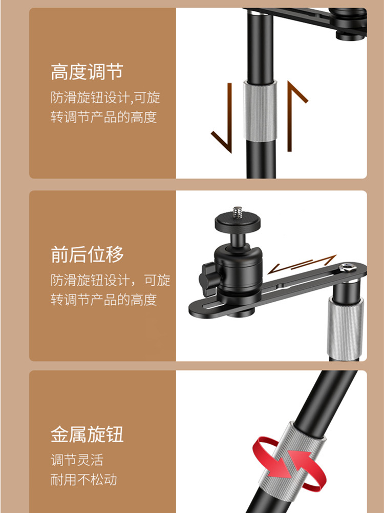 Floor-Standing Projector Stand, Bedside Hidden Design, No Drilling Required, Home Projector Tray Storage Rack, Sofa Wall-Mounted Desktop Mount, Suitable for Xgimi Z6X, Dangbei X5, Jmgo, Xiaomi, Xiaoming, Universal