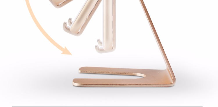 Nhôm lười sống neo điện thoại di động khung giường ipad máy tính bảng Apple gấp kệ thuận tiện - Phụ kiện điện thoại di động ốp lưng oppo k3