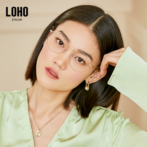 Loho Optical Glasseres Rack Black Concentrated Число сплав.