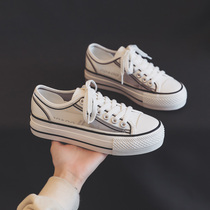 High Quality vitality publicity ~ ingenuity to create @ summer thin platform canvas shoes women breathable Joker 1