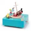 Jeancard wooden sea tour music box Underwater treasure hunt Music box Christmas lover Children girls Day gift