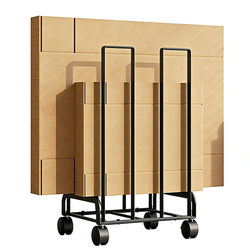 Household Carton Storage Rack, Industrial Warehouse Carton Storage Rack, Express Box Packing Box Display Storage Organizer Rack
