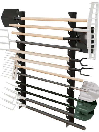 Garden gardening tools wall-mounted bracket storage rack farm tool display rack broom shovel rake organizer display rack
