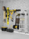 Garage Tool Storage Wall-Mounted Rack, Shovel and Rake Organizer, Garden Tool Display Rack