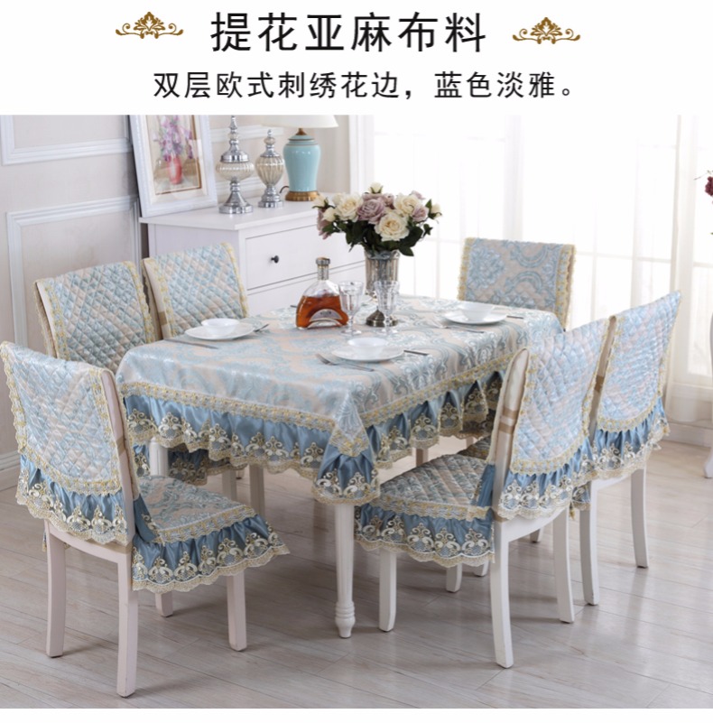 Jane Châu Âu vải bảng vải khăn trải bàn ghế ăn gói đệm đệm đệm bàn cà phê khăn trải bàn ghế bìa Trung Quốc khăn trải bàn tùy chỉnh khăn trải bàn hội nghị đẹp