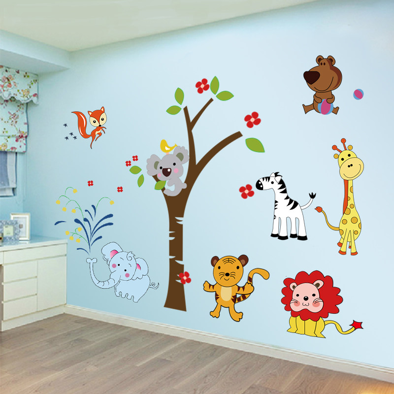 Animal Wallpaper For Kids Room Boys