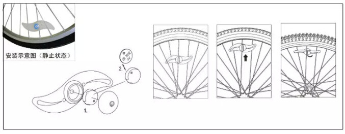 Eclairage pour vélo BIKEBOY - Hot Wheels Lumières - Ref 2397986 Image 34