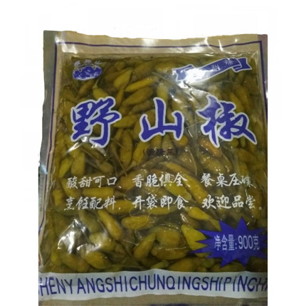 Northeast taste Wild Mountain pretzels Sweet Mouth Fire Pan Shop Hotel With Bubble Pretzels Sauces Millet Peppers for a Miyama Commercial Bag