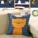 phong cách Trung Quốc gối đệm sofa đệm xe lại lanh phong cách văn phòng vuông gối đệm bìa - Trở lại đệm / Bolsters Gối văn phòng 2 trong 1