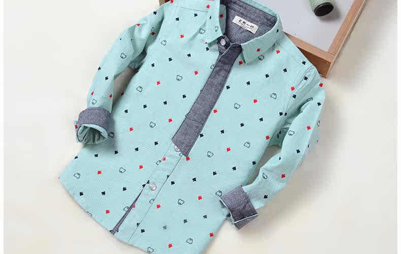 Chemise garcon à manche longue - Ref 2074690 Image 26