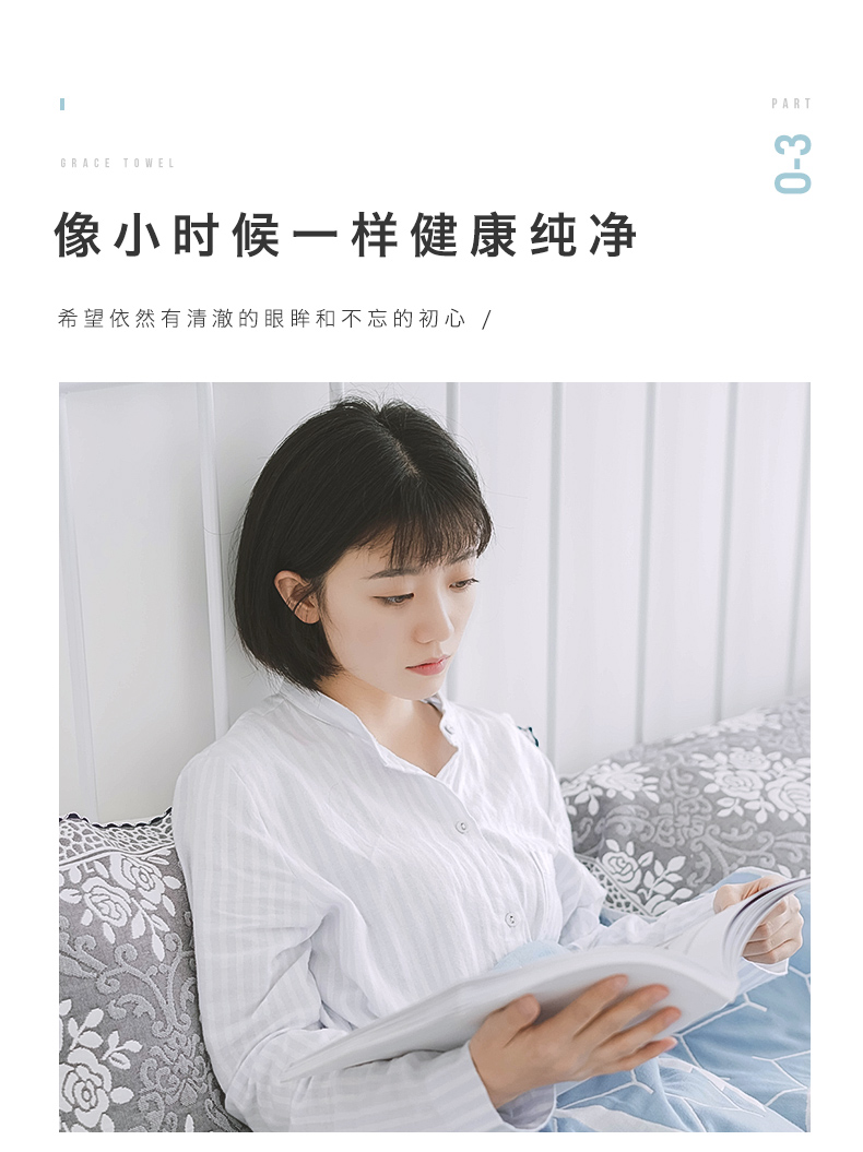 Gói khăn gạc Jie Liya Một cặp khăn trải giường bằng vải cotton đôi dành cho người lớn khăn choàng gối