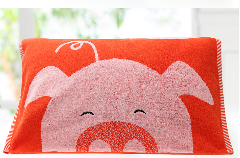 Jie Li Ya Gối Cotton Dày Tăng Hoạt Hình Dễ Thương Mềm Bốn Mùa Thoáng Băng khăn gối