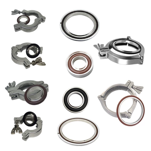 Kf вакуумный зажим Quackmoling kf10kf16kf25-iso320 из нержавеющей стали 304 зажимы алюминиевый кронштейн Внешнее кольцо.