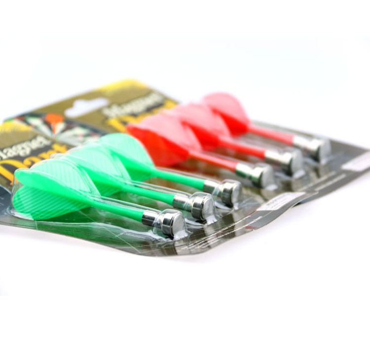 3 phi tiêu từ tính Kim phi tiêu từ tính mạnh Nam châm phi tiêu an toàn Phi tiêu đuôi nhựa - Darts / Table football / Giải trí trong nhà phi tiêu cho bé