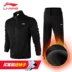 Li Ning plus nhung thể thao phù hợp với áo len nam mùa thu đông - Thể thao sau Thể thao sau