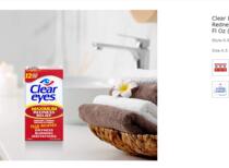Special# American 15ml Clear eyes Super Red Blood silk 12 hour eye drops