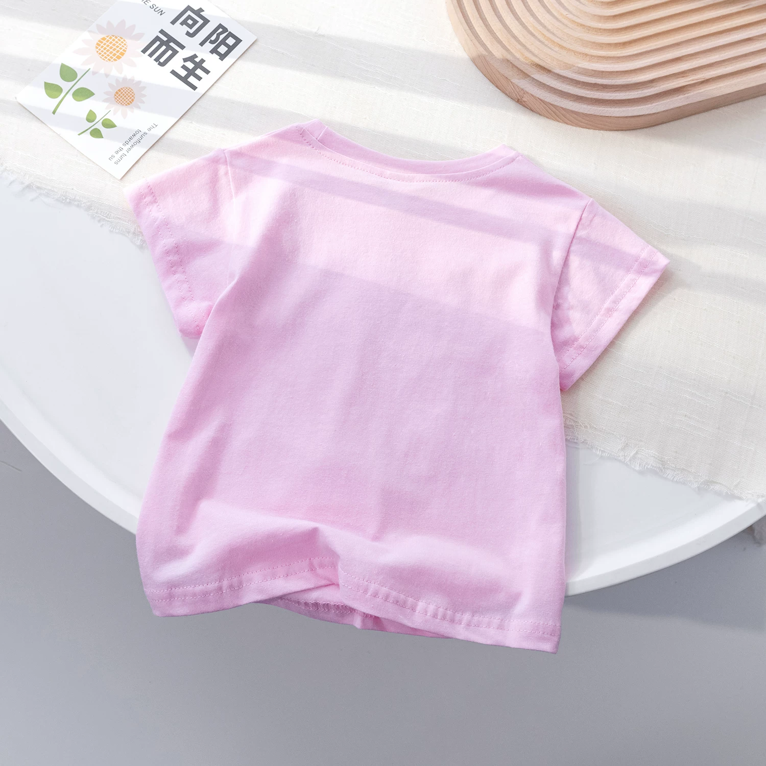 Летняя хлопковая футболка с кружевной лентой, платье-бюстье, 1–3–4–6 лет