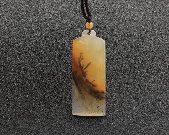 Yellow dragon jade water grass good pendant safe and sound listing natural water grass flower jade pendant