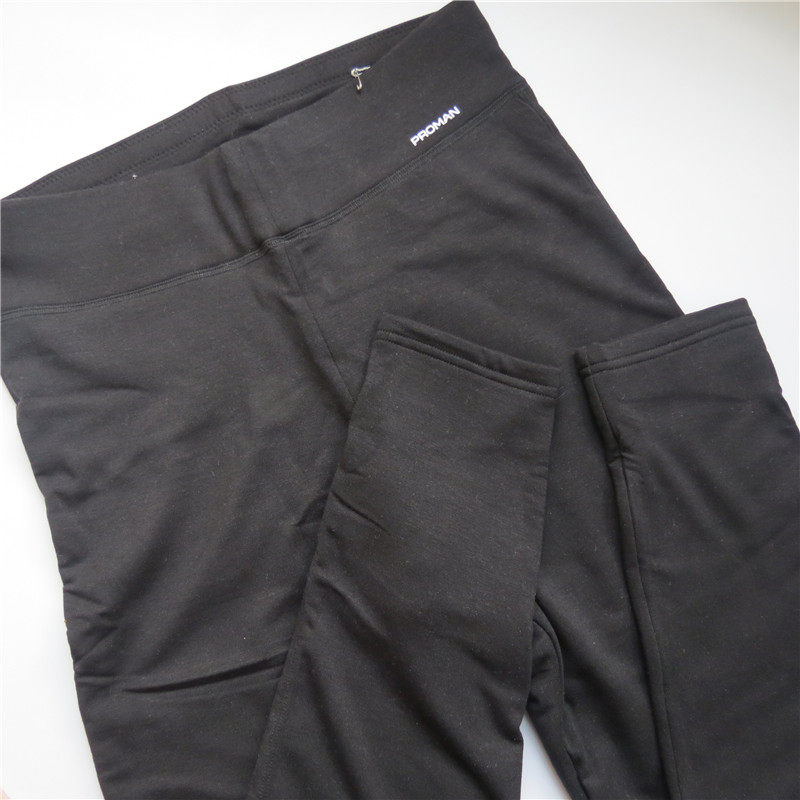 HUMAN LIGHT LIGHT LIKE WASHING Trousers Double-plus-lap Knee Trousers Wear large-code warm pants