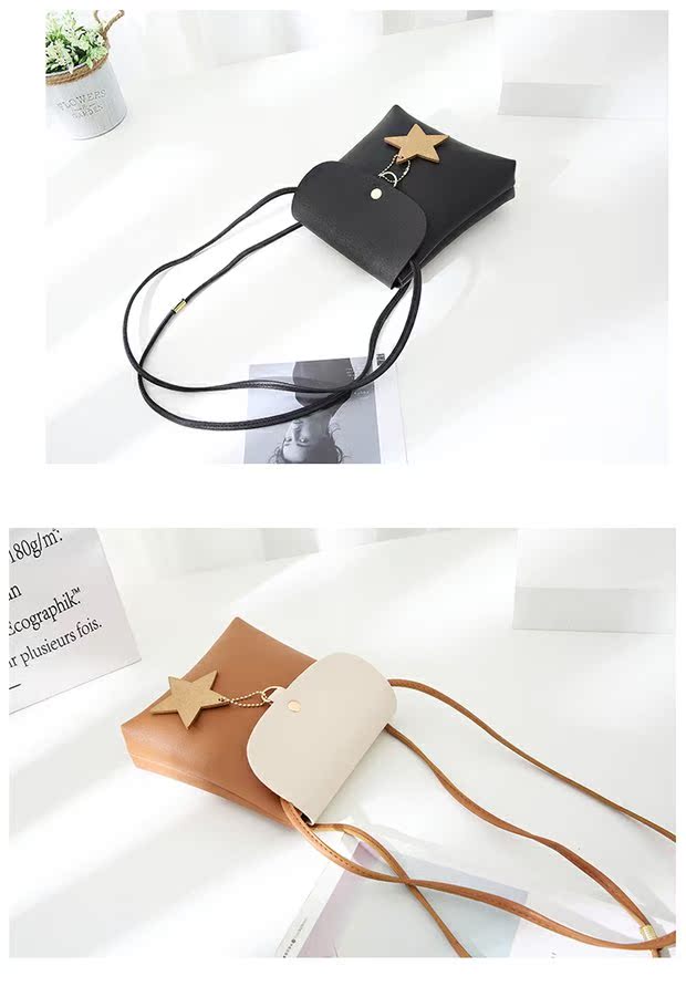 Túi xách nữ thời trang mini túi xách điện thoại di động nữ 2018 phiên bản Hàn Quốc mới của túi đeo chéo hoang dã mùa hè túi đựng điện thoại nam