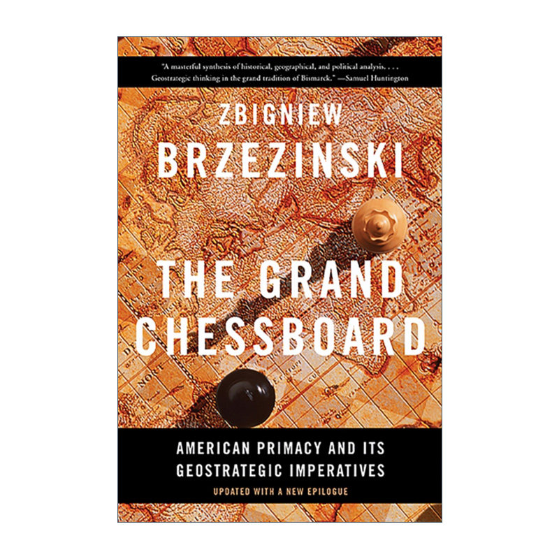 英文原版 The Grand Chessboard 大棋局 美國的首要地位及其地緣戰略 英文版 進口英語原版書籍