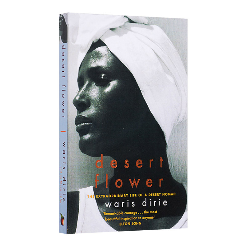 English Original Version of Desert Flower, the Autobiography of the World-Famous Model Wallis Diery, English Edition, Imported Original English Book English Original Version of Desert Flower, the Autobiography of the World-Famous Model Wallis Diery, English Edition, Imported Original English Book