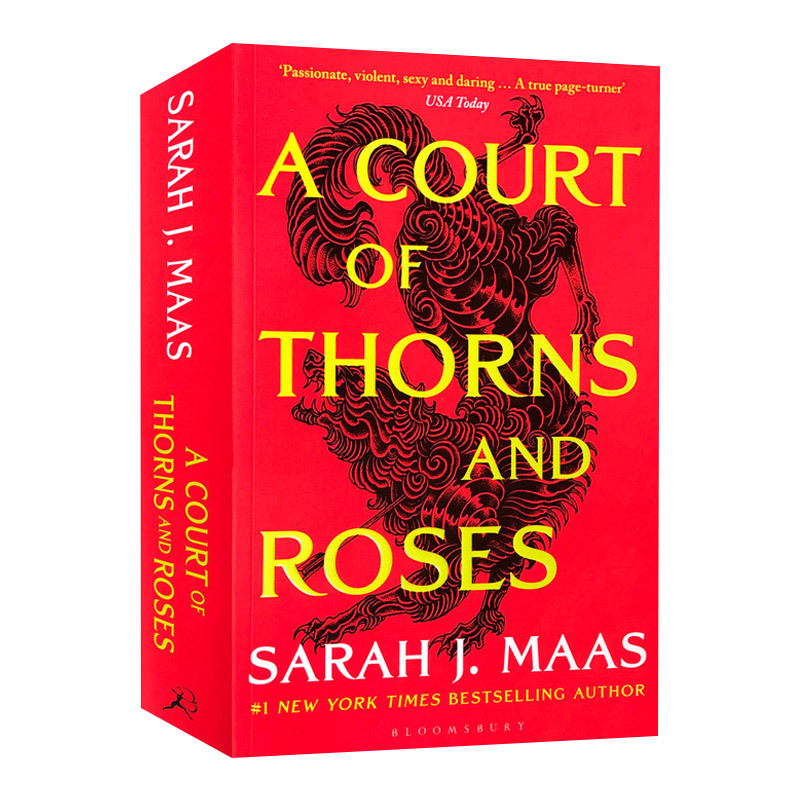 English Original Version a Court of Thorns and Roses 1: the Court of Thorns and Roses by Sarah J. Maas English Edition Imported English Original Book