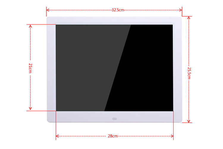 Mới siêu mỏng 12 15 17-inch độ nét cao đa chức năng khung ảnh kỹ thuật số ảnh điện tử album quảng cáo máy hỗ trợ 1080 P