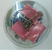 Special price Zhiqiang anti-tail clip long tail clip 15mm-51mm folder color dovetail clip metal