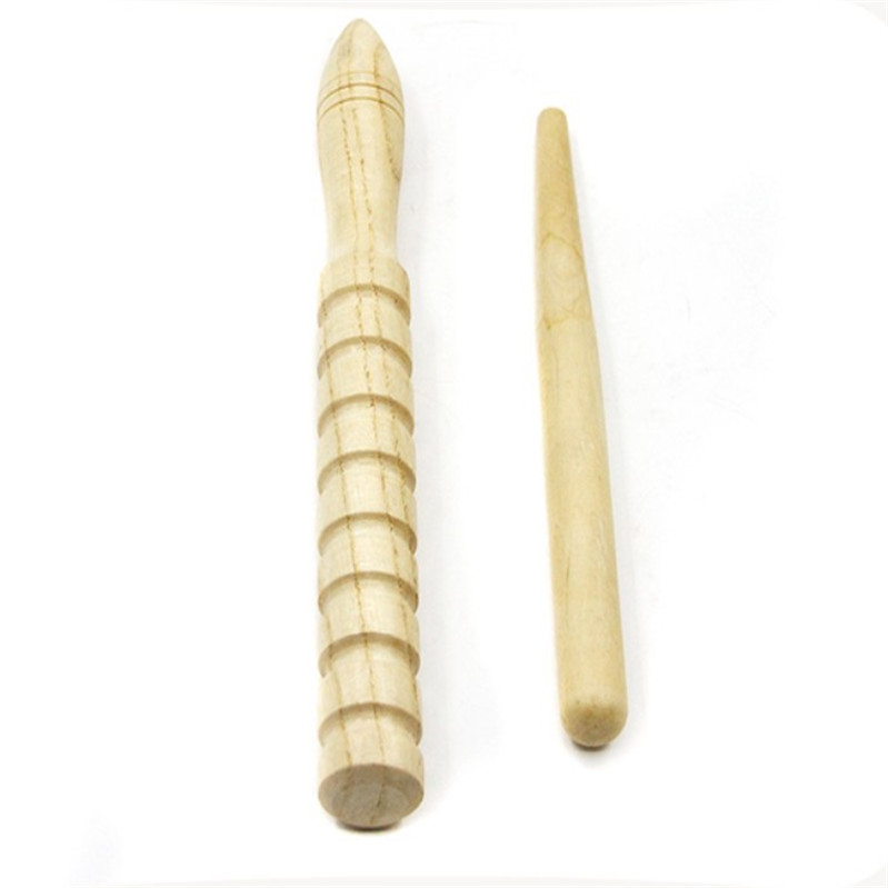 Nhịp điệu gậy Orff trẻ em bộ gõ giáo dục sớm đồ chơi âm nhạc dạy học hỗ trợ cạo râu bằng gỗ nhạc cụ cho bé