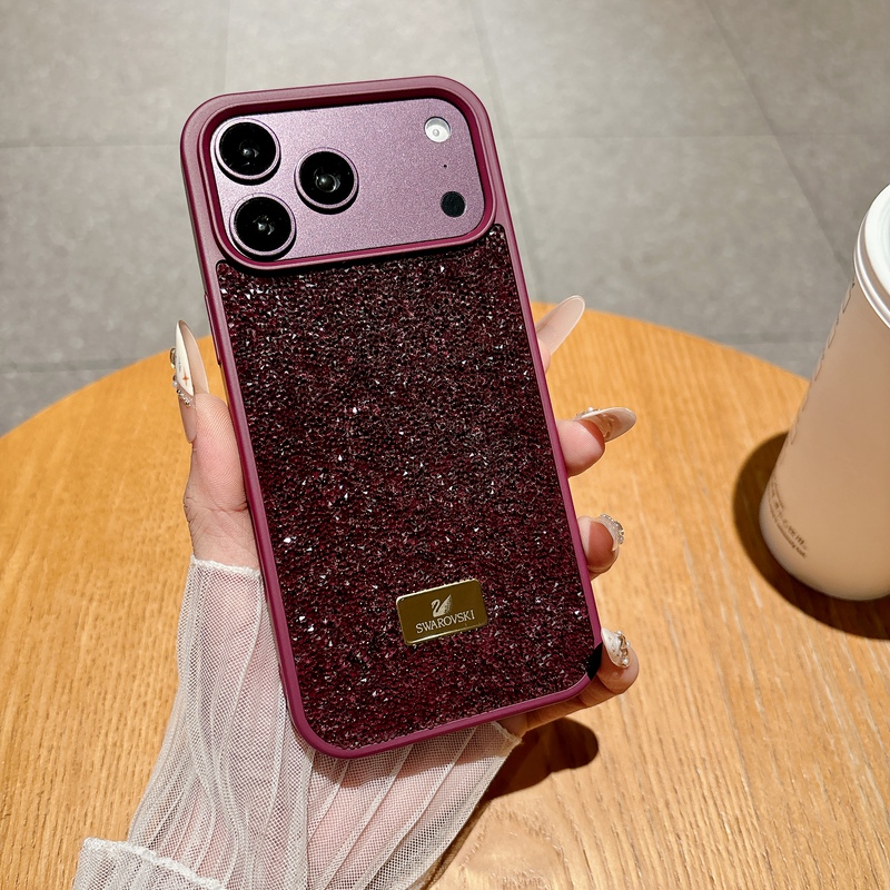Swarovski Sparkling Diamond Case Suitable for iPhone 18 Pro Max, New Apple 18 Pro Luxury 17Pm Women's Model, Air Full Diamond 16 Plus High-End Feel 15P Swan 14 Rhinestone 13 Swarovski Sparkling Diamond Case Suitable for iPhone 18 Pro Max, New Apple 18 Pro Luxury 17Pm Women's Model, Air Full Diamond 16 Plus High-End Feel 15P Swan 14 Rhinestone 13
