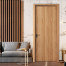 Log wind wooden door Nordic child mother door interior door room sliding door home Modern simple flat bedroom door customization