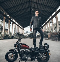 Ugly Brothers uglybros Riding Pants Motorcycle Retro Motorcycle Fall Prevention Summer Breathable Mesh Four Seasons Slim Fit